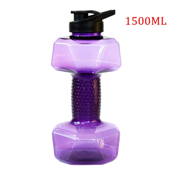 Purple -TGS OG Water Dumbbell Sport Bottle